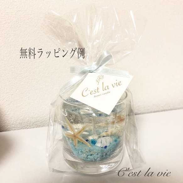 海のジェルキャンドル〜elegant〜 6枚目の画像