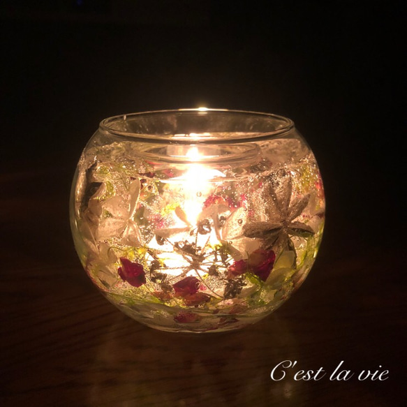 ジェルキャンドルホルダー 2枚目の画像