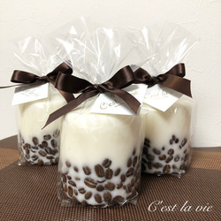 コーヒー豆のソイキャンドル 5枚目の画像