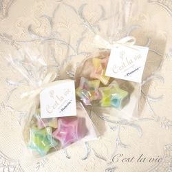 お星さまのアロマキャンドル(ローズの香り) 5枚目の画像