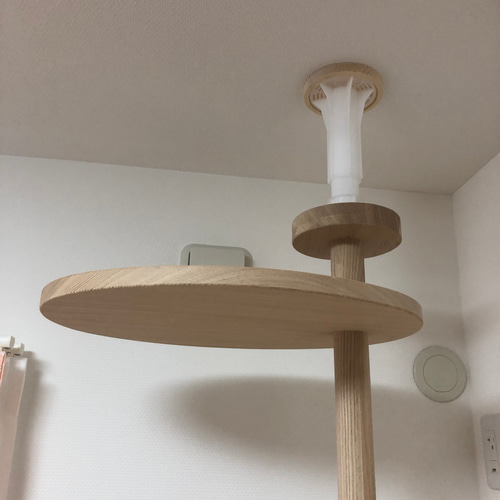 タモ猫 タモキャットタワー大型猫用 おもちゃ・ペット小物 (株)間宮建具