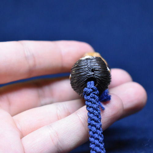 提げ物【あまびえ】根付師正舟作 一点物 鹿の角 その他アクセサリー 正