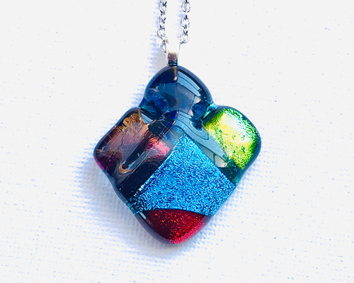 K18 illusion ペンダント NO Glass グラス無し 楽天市場】K18 K10 ダイヤモンド アラベスク ロングネックレス