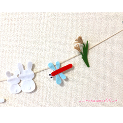 【再販4】お月見ガーランド 3枚目の画像