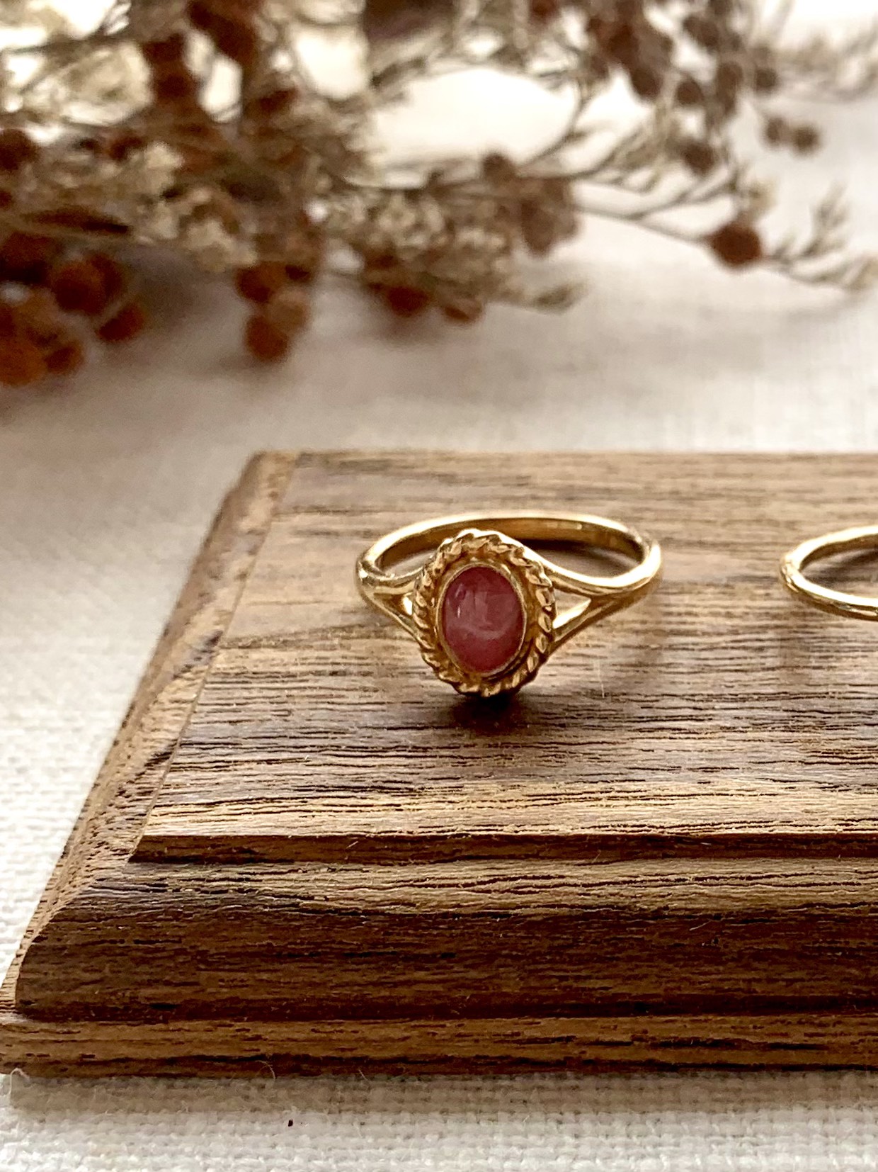 ロードクロサイト(インカローズ)リング