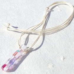 【類型可以選擇！ ] 雪玻璃「Yuki」項鍊 [可透過選項進行各種變更] [客製化] ≪免運費≫ 第3張的照片