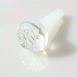 光るガラス『きらり【光】』イヤホンジャック 【大きさ選べます