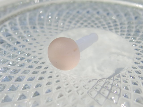 玻璃雲“ Fuwari [Sakura]”耳機插孔[大小可選] [定做] 第2張的照片