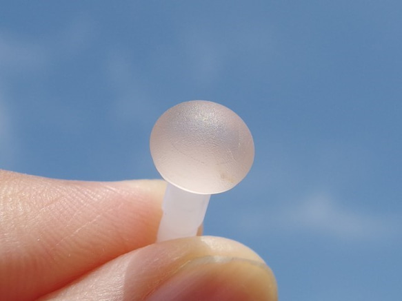 玻璃雲“ Fuwari [Sakura]”耳機插孔[大小可選] [定做] 第3張的照片