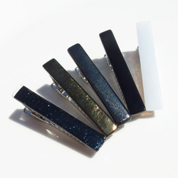 【種類選べます！】シンプルガラス『シンプル』ネクタイピン【受注制作】≪送料無料≫ 1枚目の画像