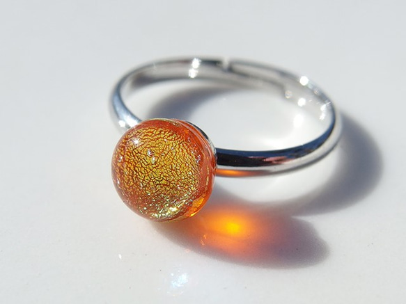 閃亮的玻璃“ Kirari [Sun]”小指環[定做] 第3張的照片