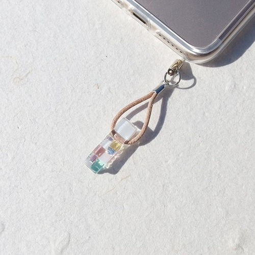 種類選べます！】雪ガラス『ゆき【ミニ】』ストラップ【キーホルダー