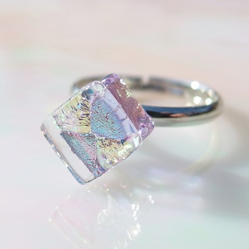 楽天市場】指輪 18金 タンザナイト リング 花 ピンキーリング