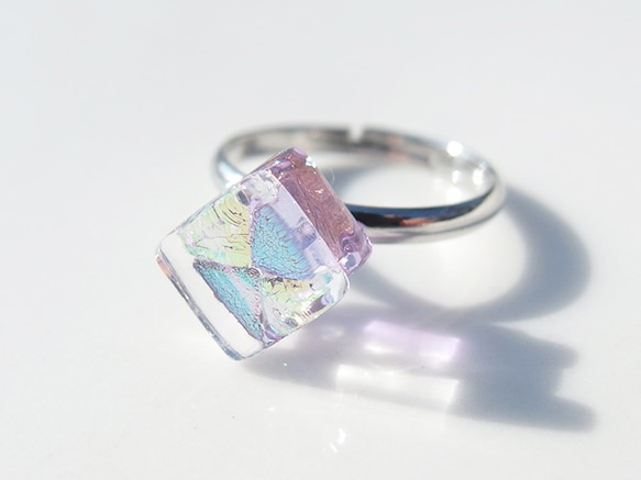 12月誕生石玻璃“坦桑石”小指戒指[定做] 第2張的照片