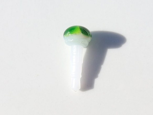 棉花糖玻璃杯“棉花糖[小] [翡翠]”耳機插孔[定做] 第2張的照片