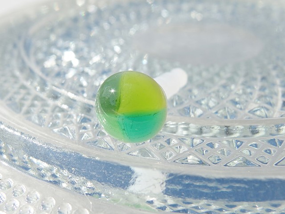 棉花糖玻璃杯“棉花糖[小] [翡翠]”耳機插孔[定做] 第3張的照片
