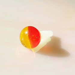 玻璃維生素劑“ Kapuseu [小] [黃色x橙色]”耳機插孔[定做] 第3張的照片