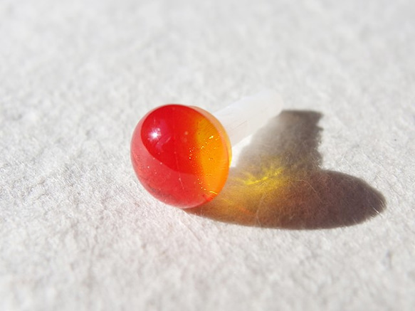 玻璃維生素劑“ Kapuseu [小] [黃色x橙色]”耳機插孔[定做] 第4張的照片