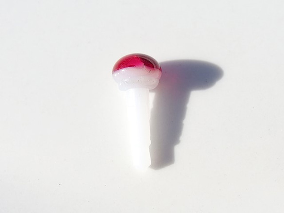 棉花糖玻璃杯“棉花糖[小] [胭脂]”耳機插孔[定做] 第2張的照片
