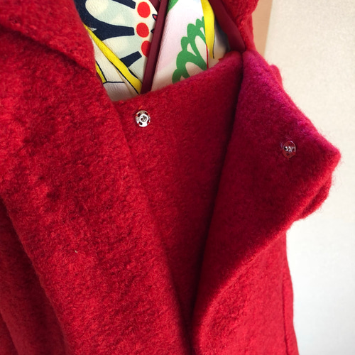 七五三3歳着物用お被布とヘッドドレスの大正ロマンなレトロセット 着物