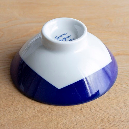 茶碗☆陶器☆磁器 souzyu-en modern 山 Sサイズ ご飯茶碗 瀬戸焼 茶碗・めし碗 SOU