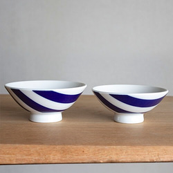 souzyu-en modern 風　夫婦セット（S・Ｍ各1個）　ご飯茶碗　瀬戸焼 10枚目の画像