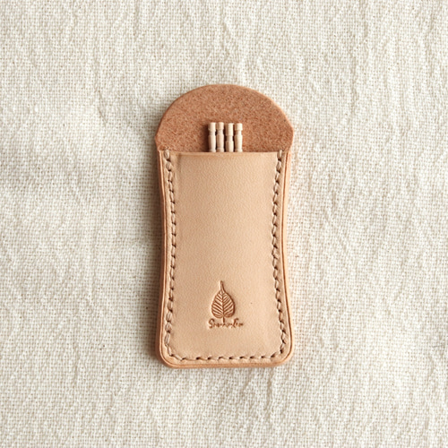 ヌメ革の爪楊枝ケース その他ケース 草木染レザーSou-no-Iro 通販