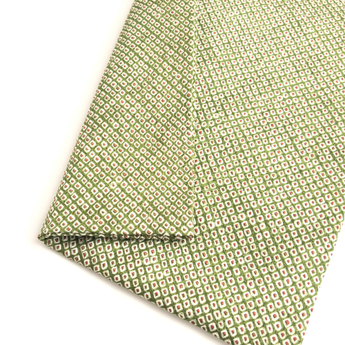 正絹 仕立上り 名古屋帯 総絞り 緑 長尺 和装小物（帯・半襟） 枯淡衣