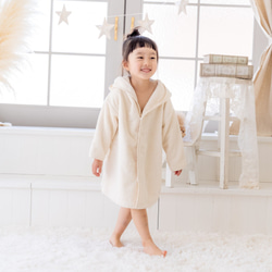 ベビーバスローブ/ オーガニックコットン / フード付き / SpinBaby  