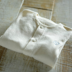 日本製造的有機棉兩用連身連衣褲 第5張的照片