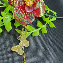 熱く輝く感情の花[ヘアクリップ] 4枚目の画像