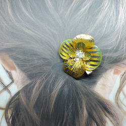才に輝く財源の花[ヘアクリップ] 1枚目の画像