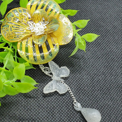 才に輝く財源の花[ヘアクリップ] 4枚目の画像