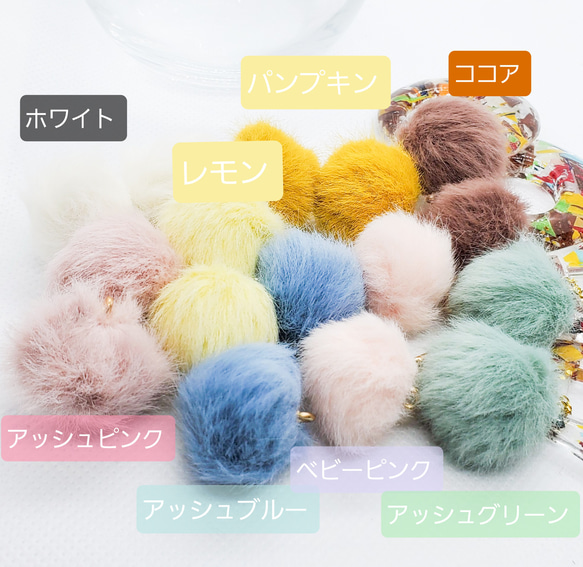 冬景色[菱形大]ピアス/イヤリング 6枚目の画像