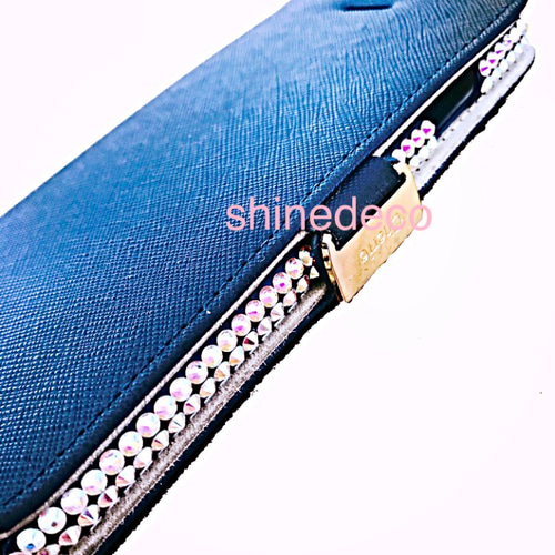 スワロフスキー✴︎デコカバー スマホケース・カバー shinedeco 通販
