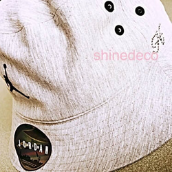帽子デコ✴︎スワロフスキー キャップ shinedeco 通販 6914855