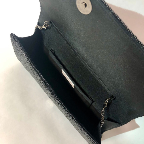 ビーズクラッチバッグ / BLACK クラッチバッグ STYLE BIRD 通販