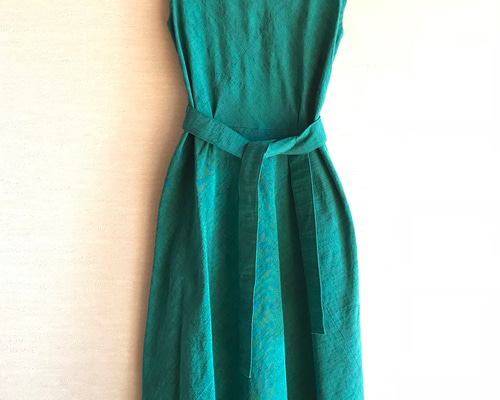 会津木綿ワンピース ワンピース SATOMI 通販 6832812｜Creema(クリーマ)