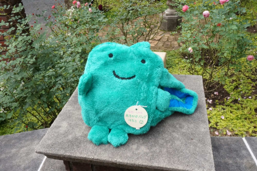 なたーしゃ☆けろこ お出かけバッグ（カエル・蛙）フェイクファーバッグ