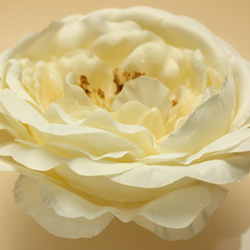 花びらたっぷりホワイト ローズコサージュ F283 3枚目の画像