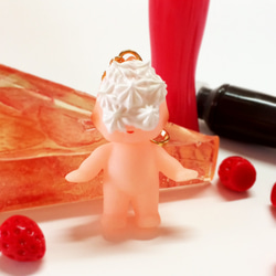 キューピーストラップ-いちごスペシャル- キーホルダー OKOME 通販