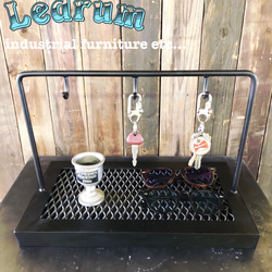 60s ビンテージ アンティーク アイアン サークルラック 店舗什器