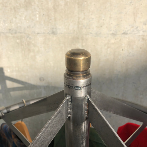 アイアン サークル ハンガーラック ラウンド アンティークスタイル