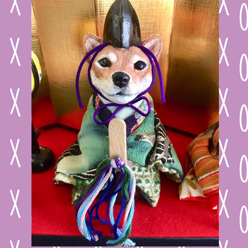 柴犬の雛人形/ひな祭り ひな人形・雛飾り PAPAS 通販 6917253