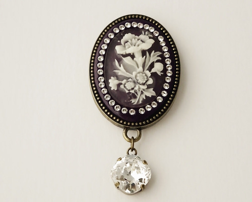 MAGNET 花モチーフ ブローチ・リングセット MAGNET 花モチーフ