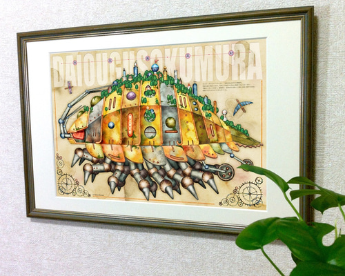 タイアート　絵画 タイ観光ブログ : 【ピサヌローク発】新しいストリートアート