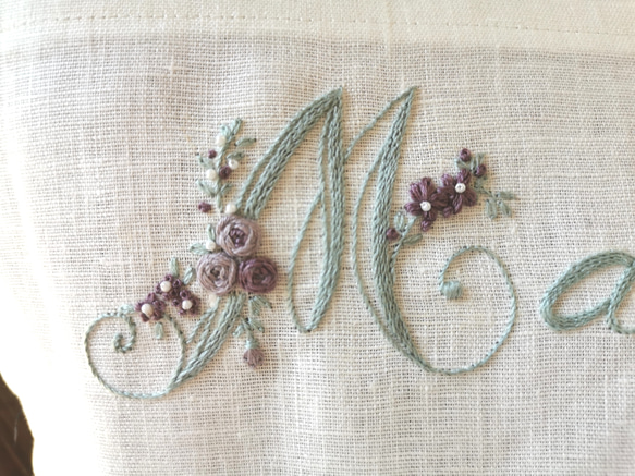 基本のステッチで刺せる フランス刺繍図案 Maison （フランス語で