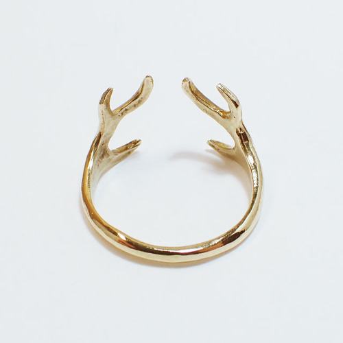 AVM 鹿の角　リング 鹿の角リング 約11号 | 鹿角工房〜イランカラプテ〜