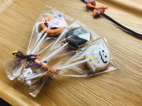 Halloweenクッキーポップス 4枚目の画像