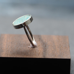 amazonite silver ring 3枚目の画像